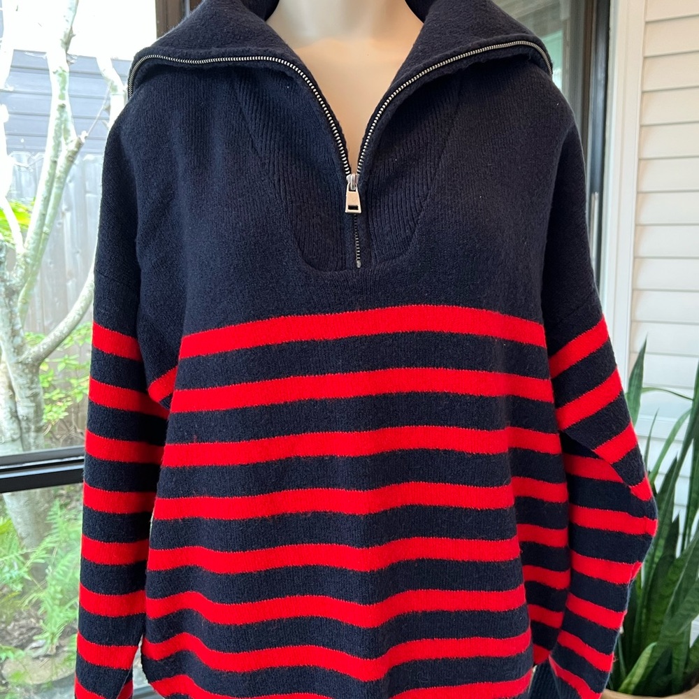 Cozy Oversized Half Zip Sweater